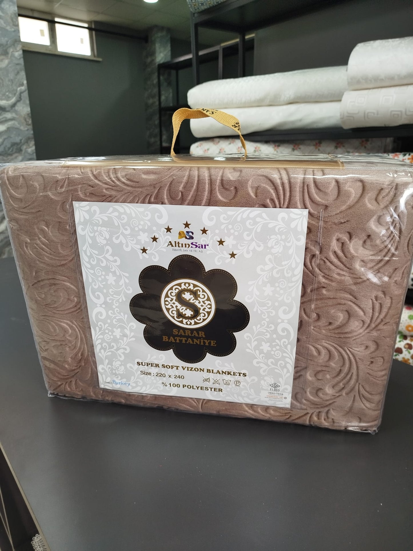 ALTINSAR BATTANİYE SÜPER SOFT VİZON BLANKETS